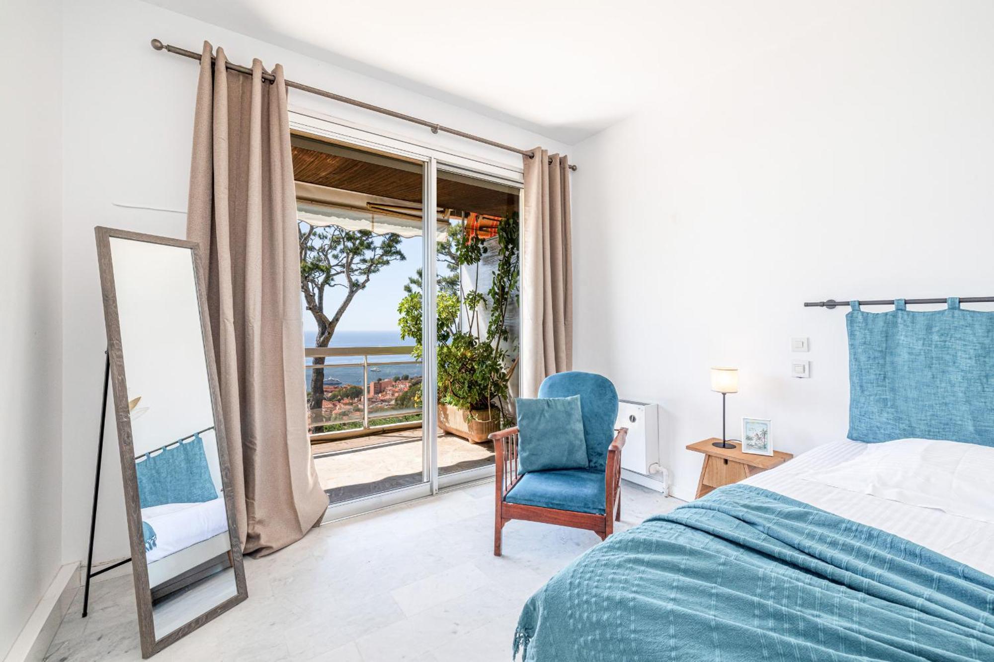 Ferienwohnung Extraordinary Sea View - 1 Bdr With Ac Villefranche-sur-Mer Exterior foto