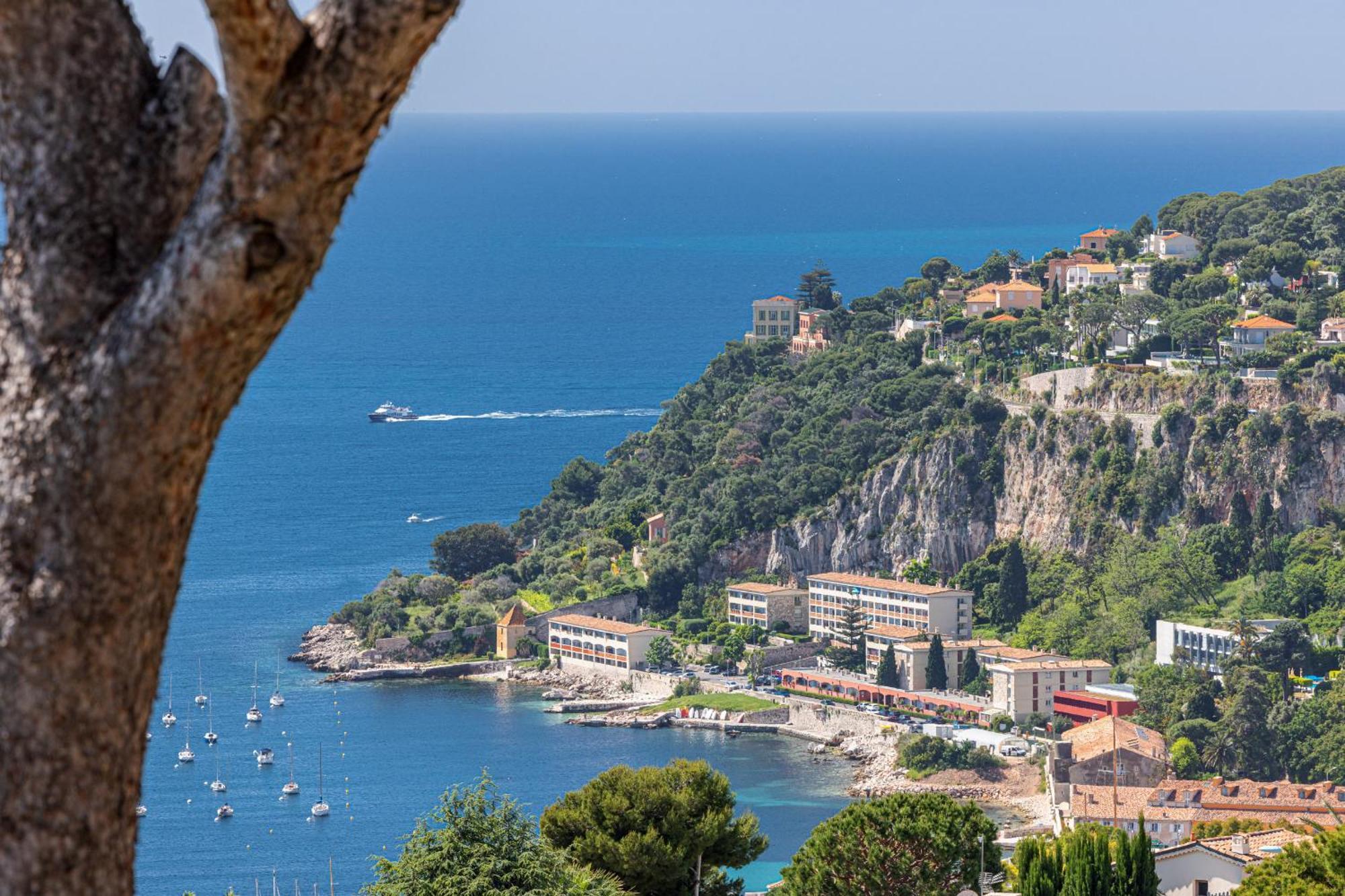 Ferienwohnung Extraordinary Sea View - 1 Bdr With Ac Villefranche-sur-Mer Exterior foto