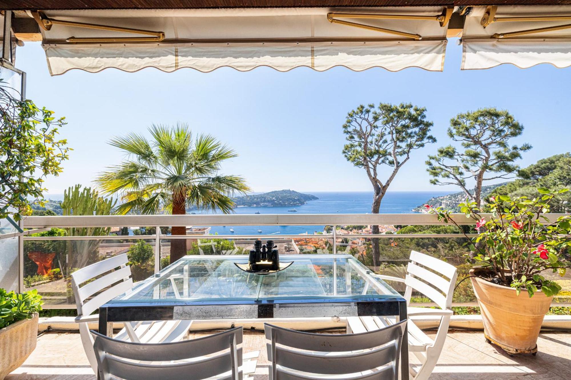 Ferienwohnung Extraordinary Sea View - 1 Bdr With Ac Villefranche-sur-Mer Exterior foto