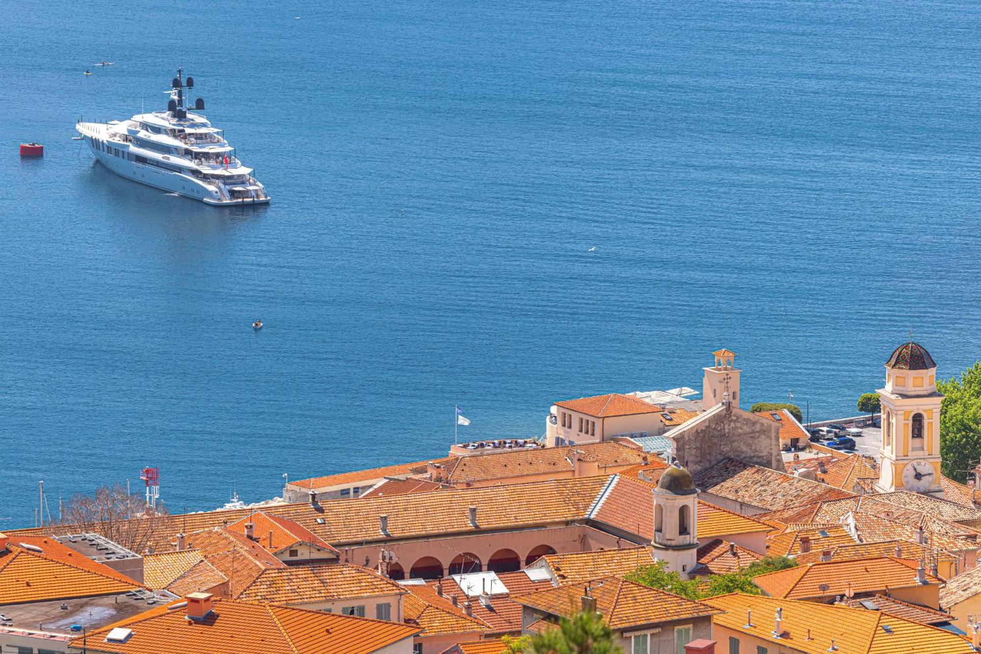 Ferienwohnung Extraordinary Sea View - 1 Bdr With Ac Villefranche-sur-Mer Exterior foto
